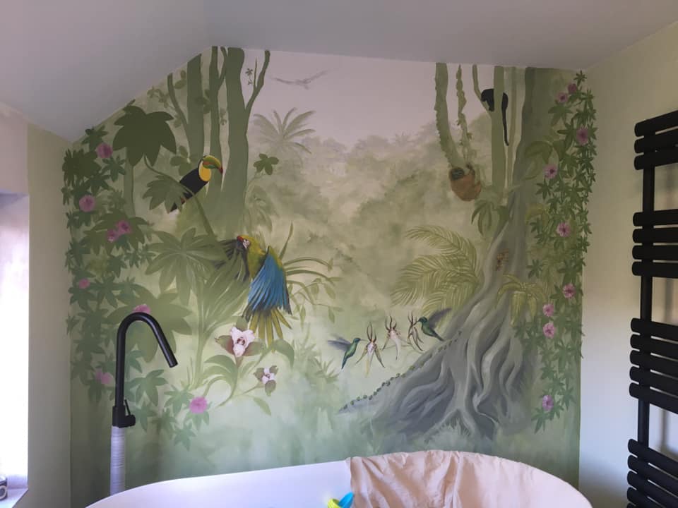 Tropical Bathroom